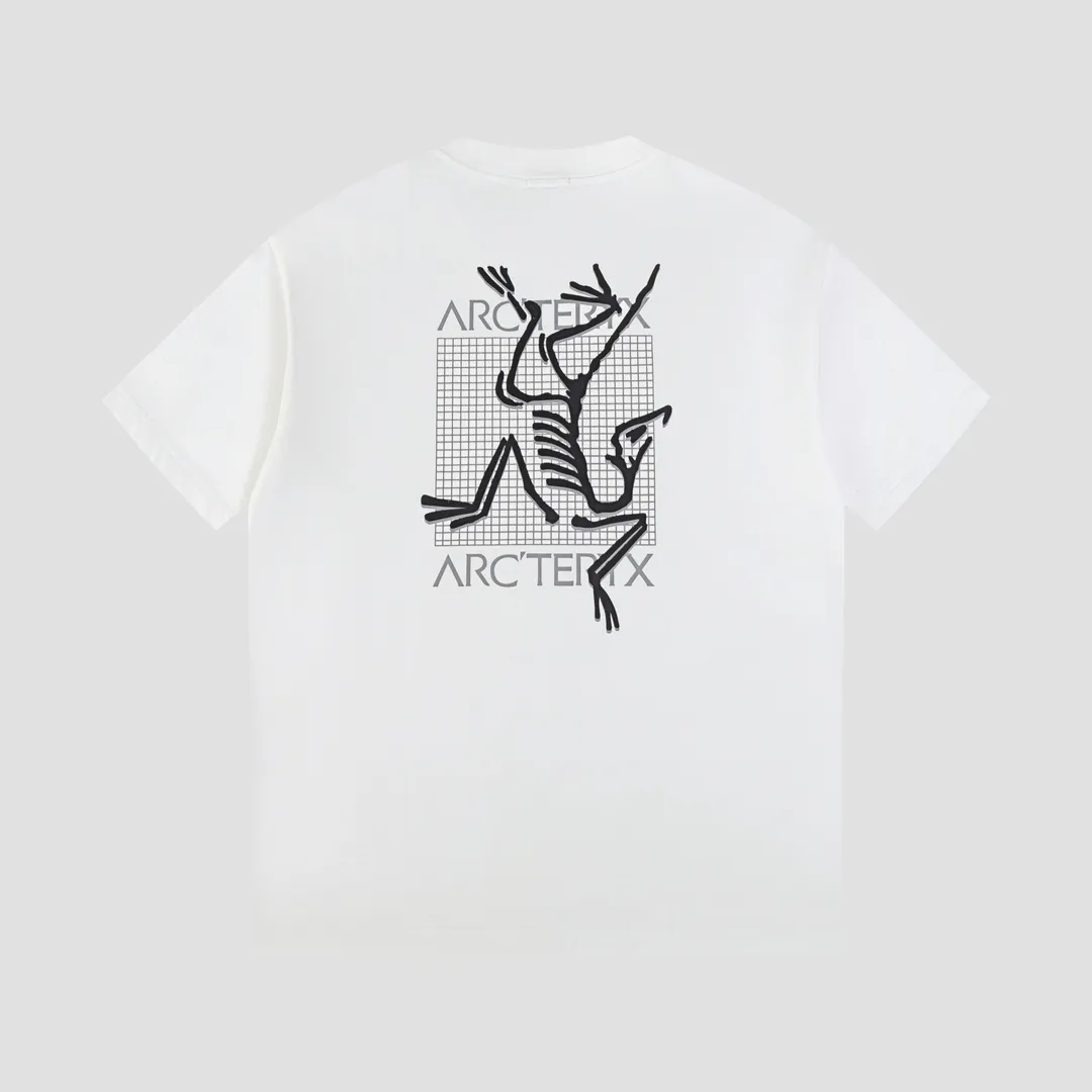 Ayc Teryx（F 2） 2024FW T LOGO Premium 32s Same Style ：Black White Size：XS S M L